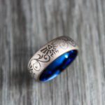 Zelda Wedding Rings, Legend of Zelda Wedding Rings, Zelda Jewelry, Gamer Rings - Image 3